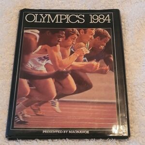 VINTAGE Olympics 1984 Book presented by Magnavox.